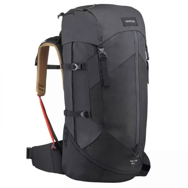 MOCHILA DE TREKKING 50L TREK100 EASYFIT FORCLAZ