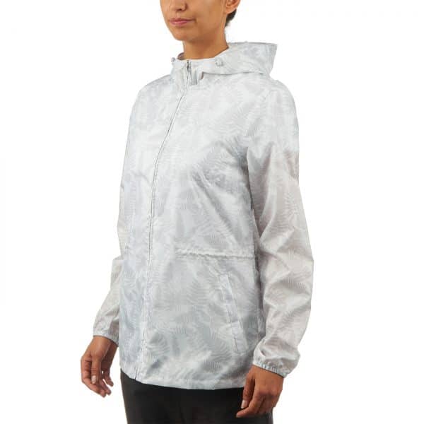 Casaca impermeable compacto full Zip Raincut Quechua