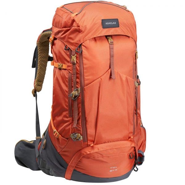 MOCHILA MONTAÑA 60L+10L MT500 AIR FORCLAZ