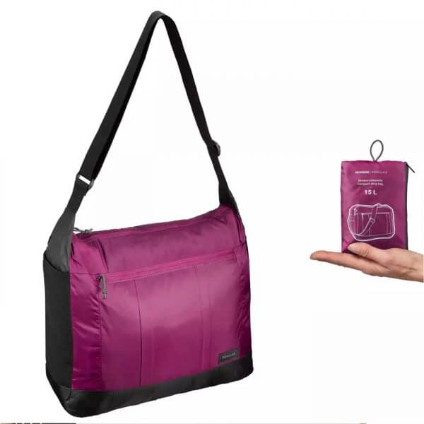 BOLSA TREKKING COMPACTA 15L FORCLAZ 100