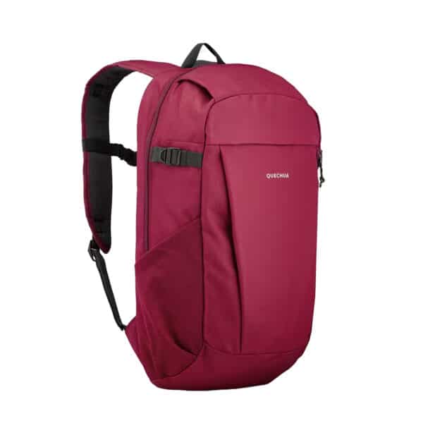 Mochila de montaña y trekking 20L Quechua NH100. remolacha Equipaje de mano